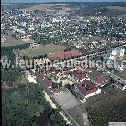 Photo aérienne de Joigny