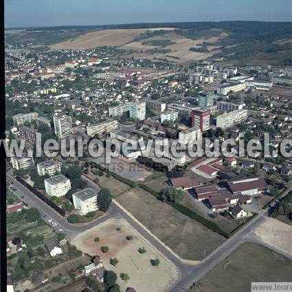 Photo aérienne de Joigny