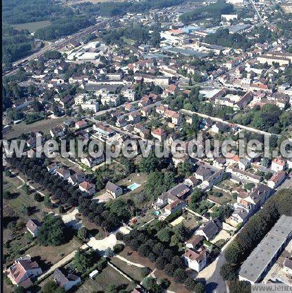 Photo aérienne de Joigny