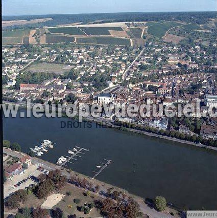 Photo aérienne de Joigny