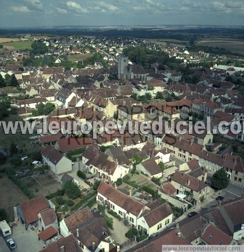 Photo aérienne de Seignelay