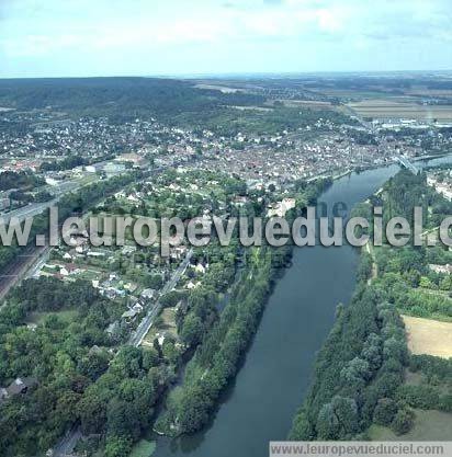 Photo aérienne de Pont-sur-Yonne