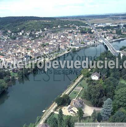 Photo aérienne de Pont-sur-Yonne