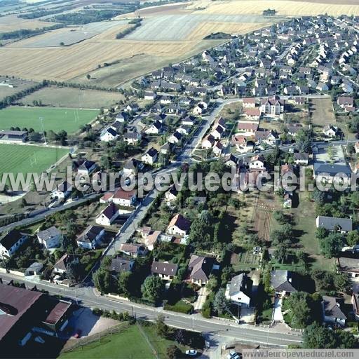 Photo aérienne de Auxerre