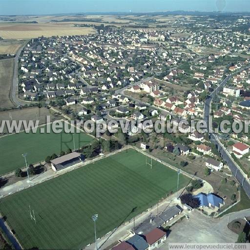 Photo aérienne de Auxerre