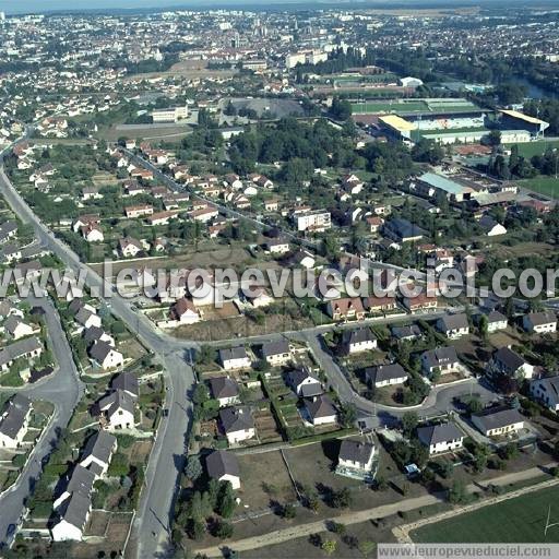 Photo aérienne de Auxerre