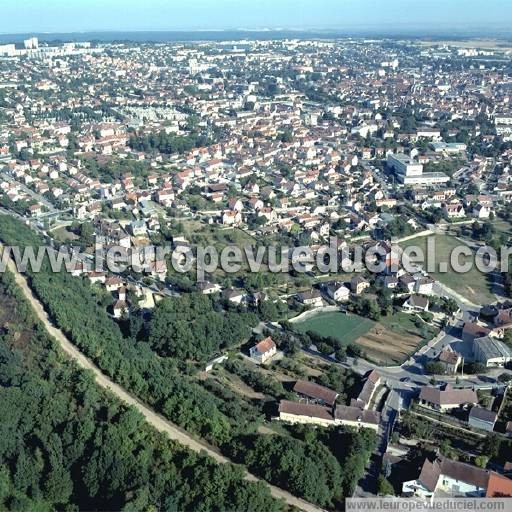 Photo aérienne de Auxerre