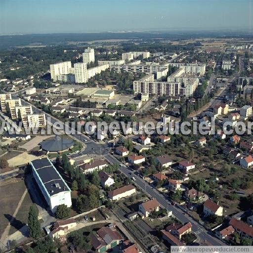 Photo aérienne de Auxerre