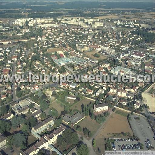 Photo aérienne de Auxerre