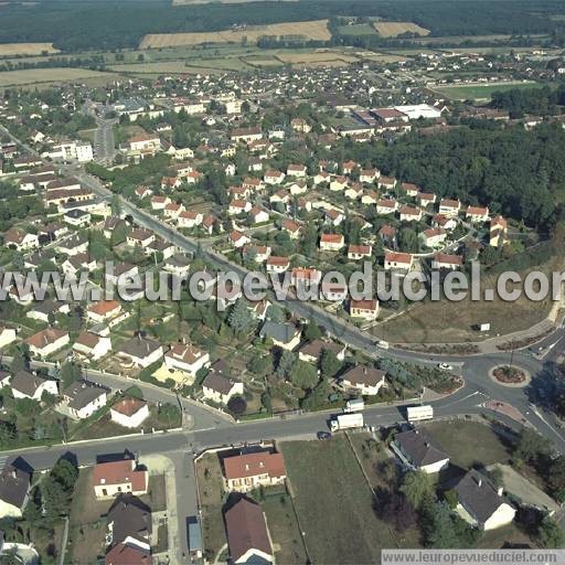 Photo aérienne de Auxerre