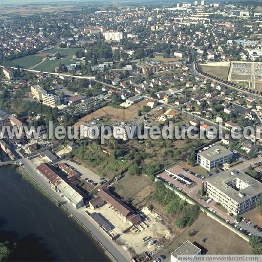 Photo aérienne de Auxerre