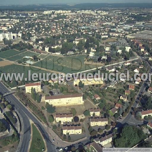 Photo aérienne de Auxerre