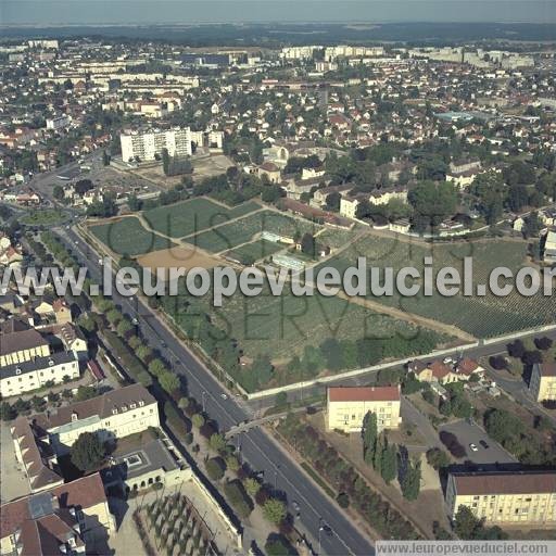 Photo aérienne de Auxerre