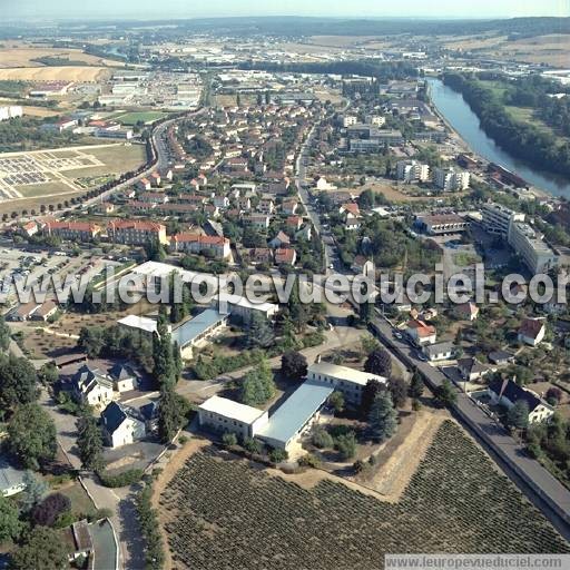 Photo aérienne de Auxerre