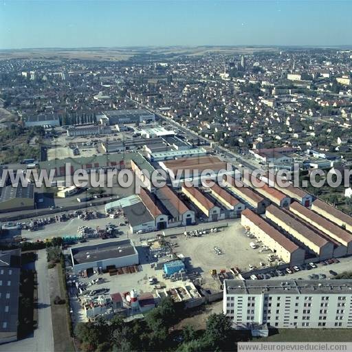 Photo aérienne de Auxerre