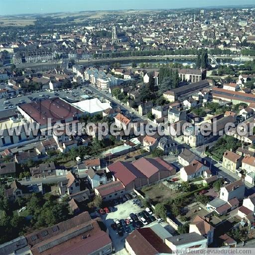 Photo aérienne de Auxerre