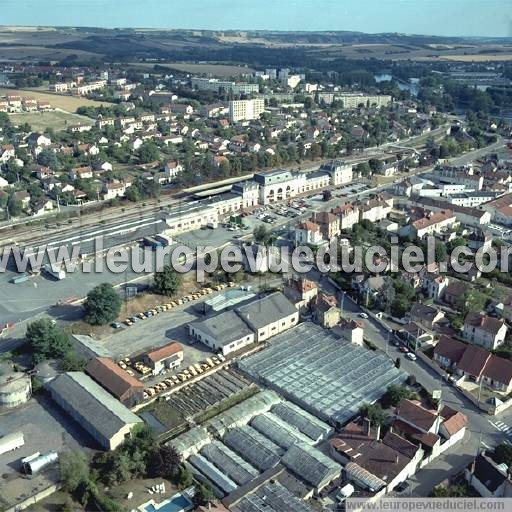 Photo aérienne de Auxerre