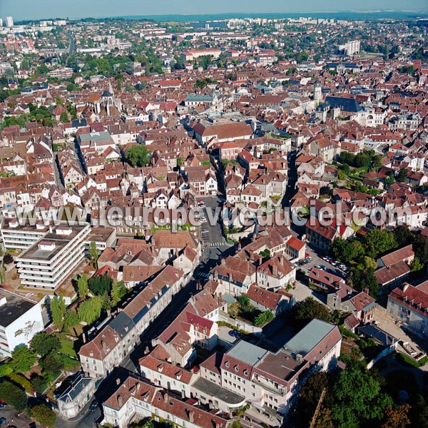 Photo aérienne de Auxerre