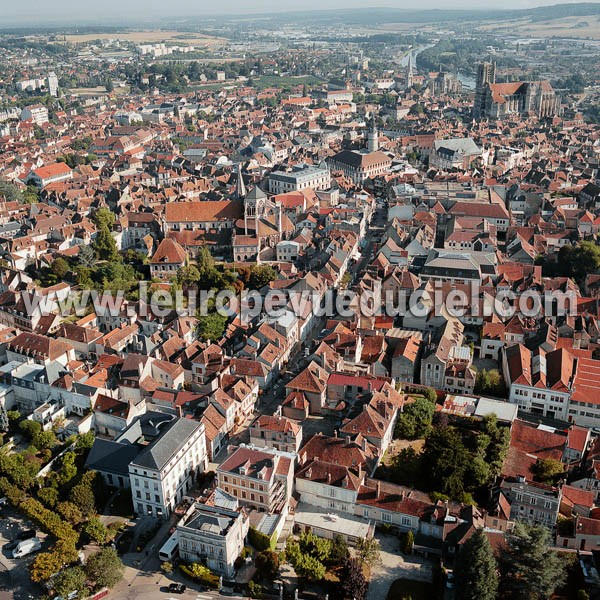 Photo aérienne de Auxerre