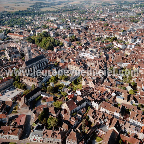 Photo aérienne de Auxerre