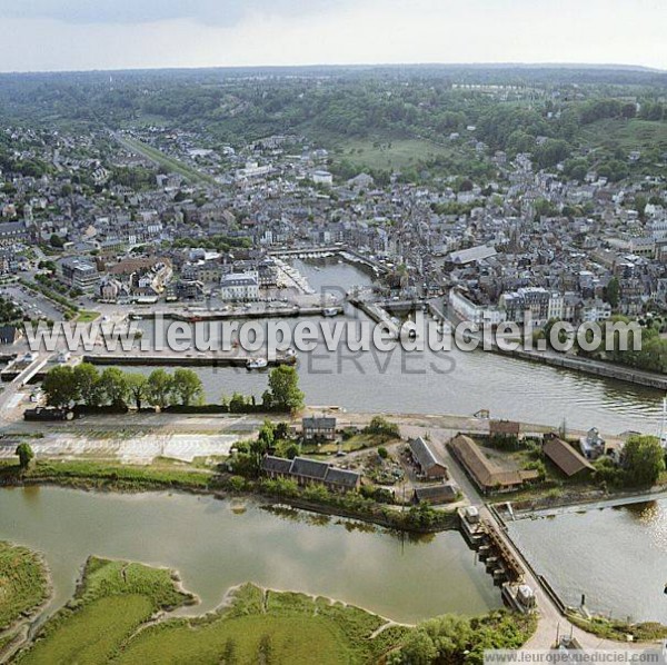 Photo aérienne de Honfleur