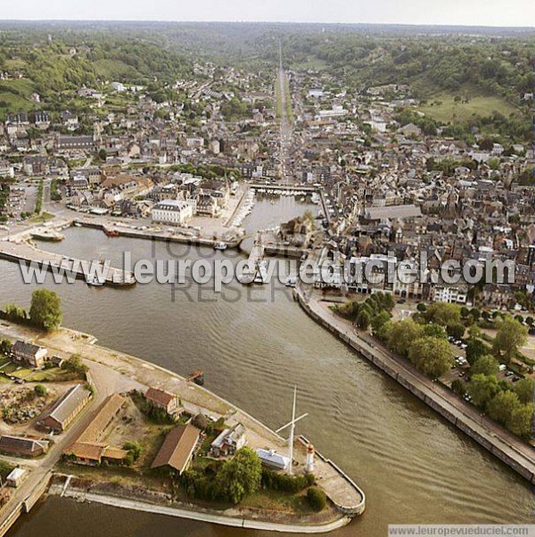 Photo aérienne de Honfleur