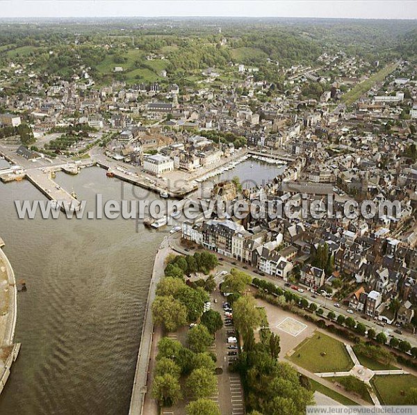 Photo aérienne de Honfleur