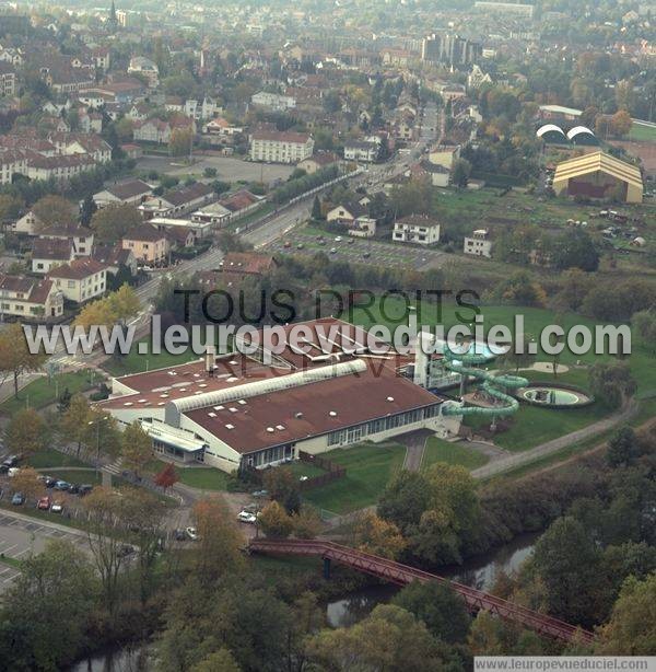 Photo aérienne de Sarreguemines