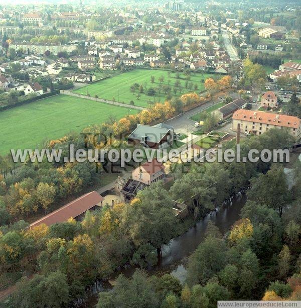 Photo aérienne de Sarreguemines