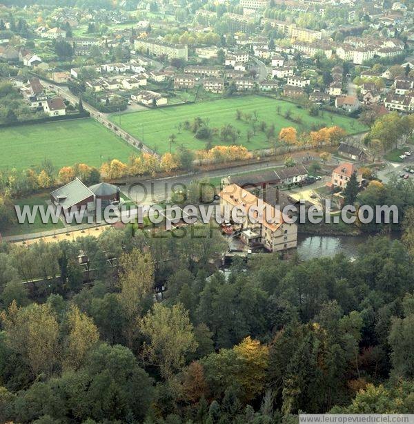 Photo aérienne de Sarreguemines