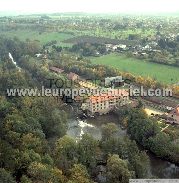 Photo aérienne de Sarreguemines