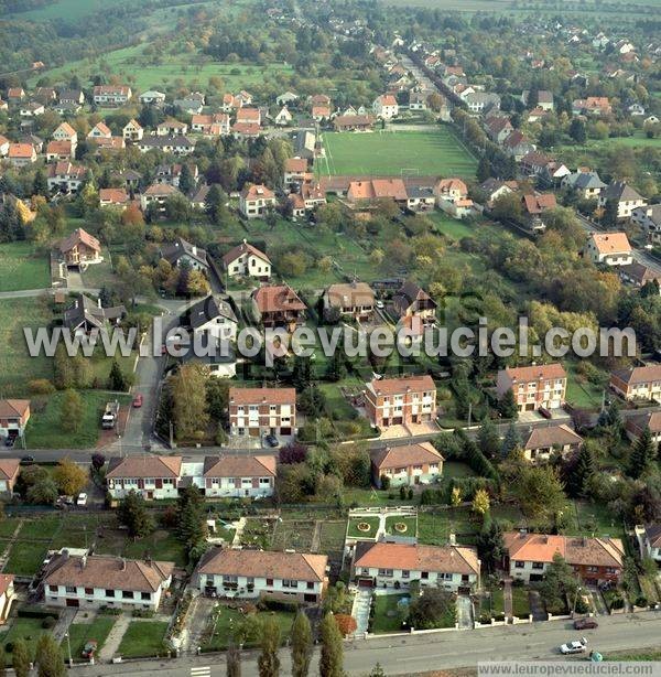 Photo aérienne de Sarreguemines