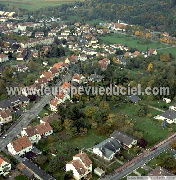 Photo aérienne de Sarreguemines