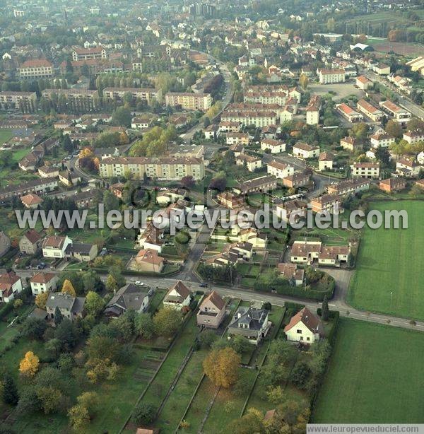 Photo aérienne de Sarreguemines