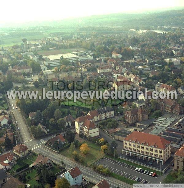 Photo aérienne de Sarreguemines