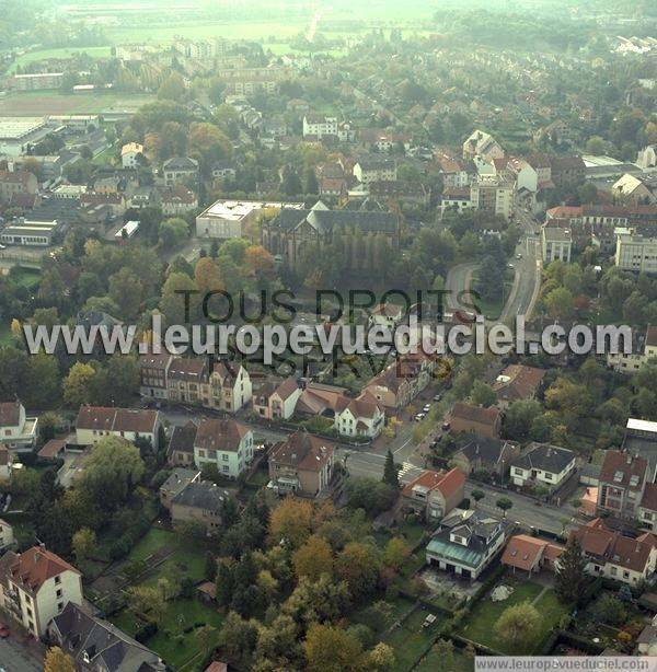 Photo aérienne de Sarreguemines