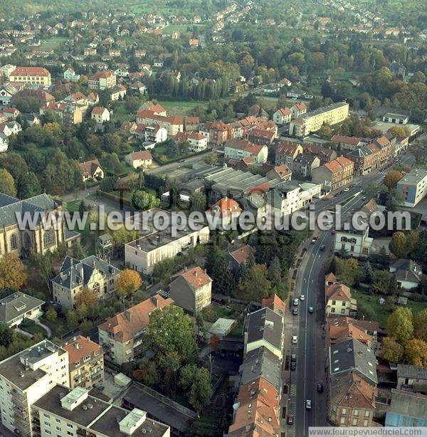 Photo aérienne de Sarreguemines