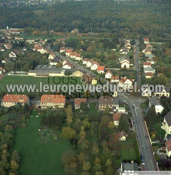 Photo aérienne de Sarreguemines