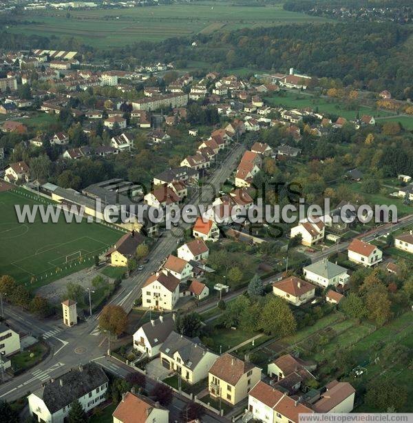 Photo aérienne de Sarreguemines