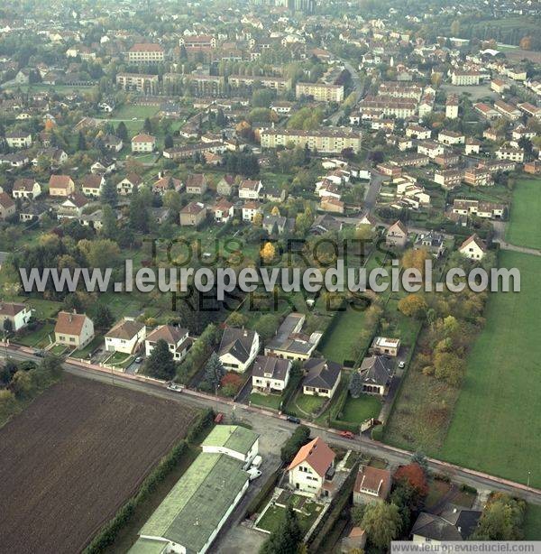 Photo aérienne de Sarreguemines