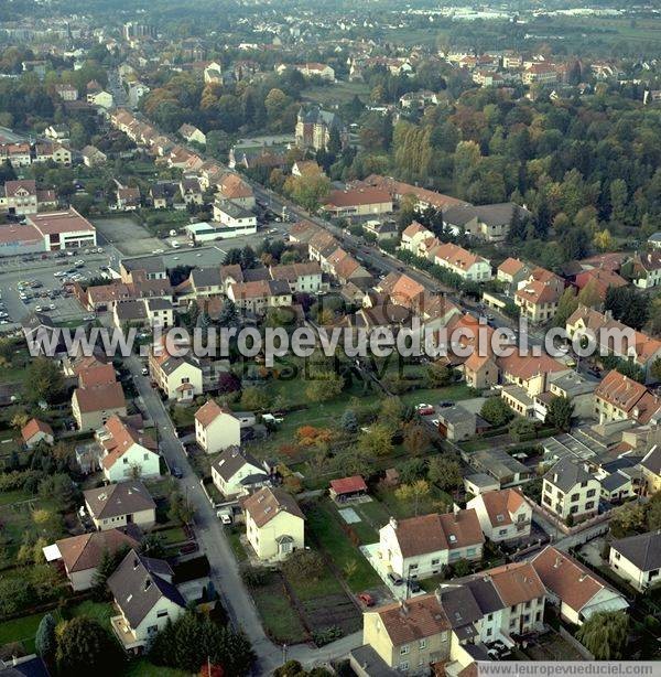 Photo aérienne de Sarreguemines