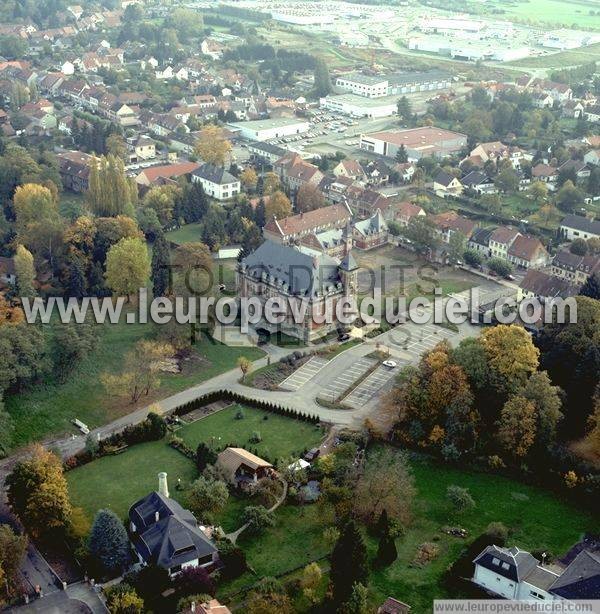 Photo aérienne de Sarreguemines