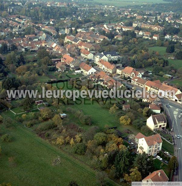 Photo aérienne de Sarreguemines