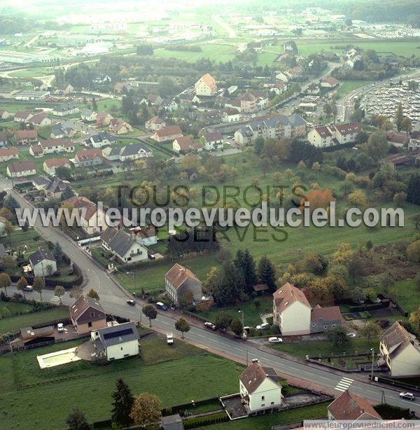 Photo aérienne de Sarreguemines