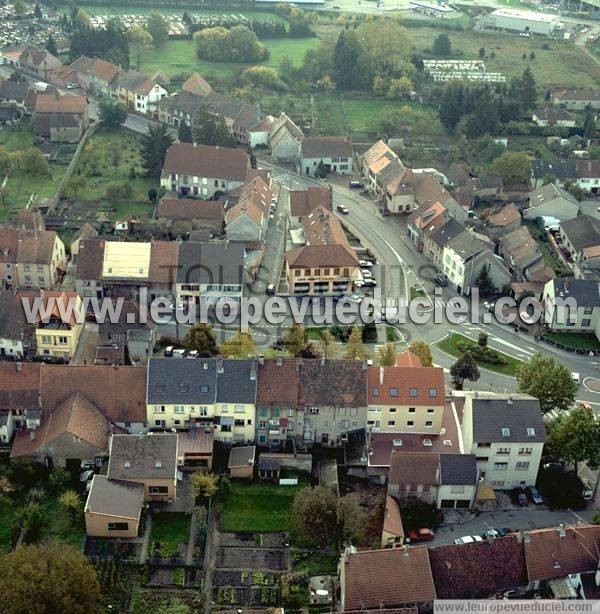 Photo aérienne de Sarreguemines