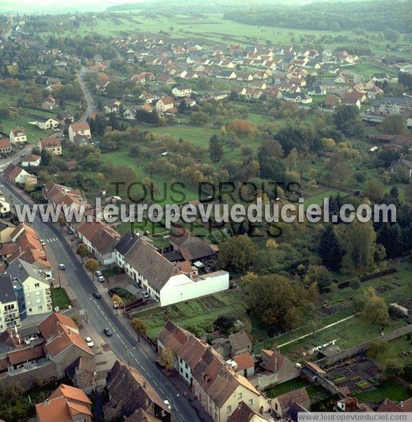 Photo aérienne de Sarreguemines