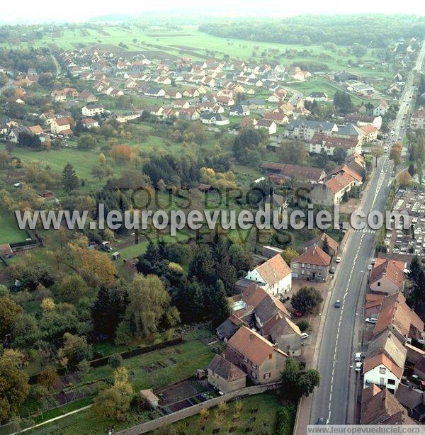 Photo aérienne de Sarreguemines