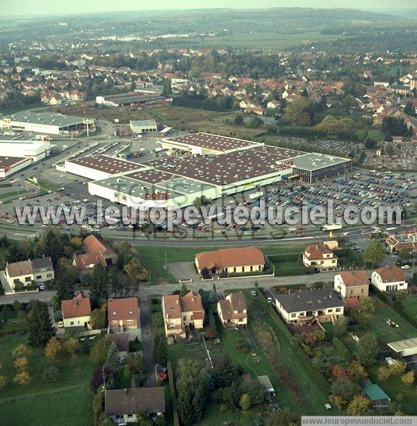 Photo aérienne de Sarreguemines