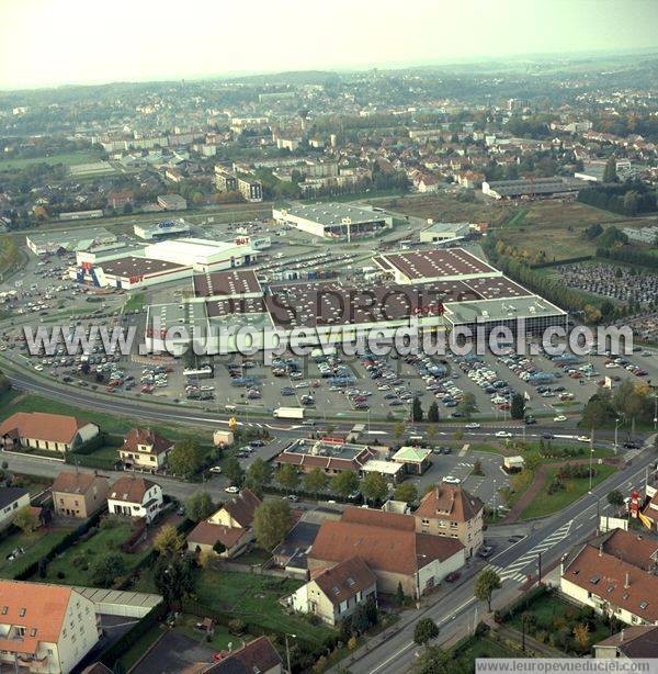 Photo aérienne de Sarreguemines