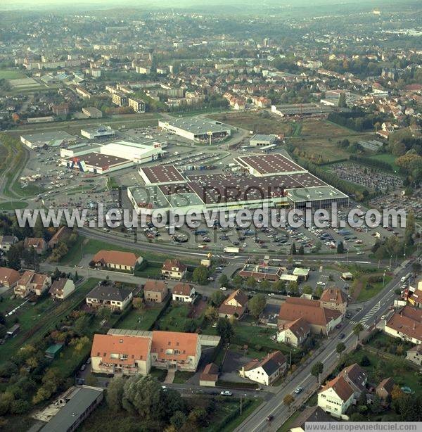 Photo aérienne de Sarreguemines